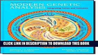 New Book Modern Genetic Analysis: Integrating Genes and Genomes