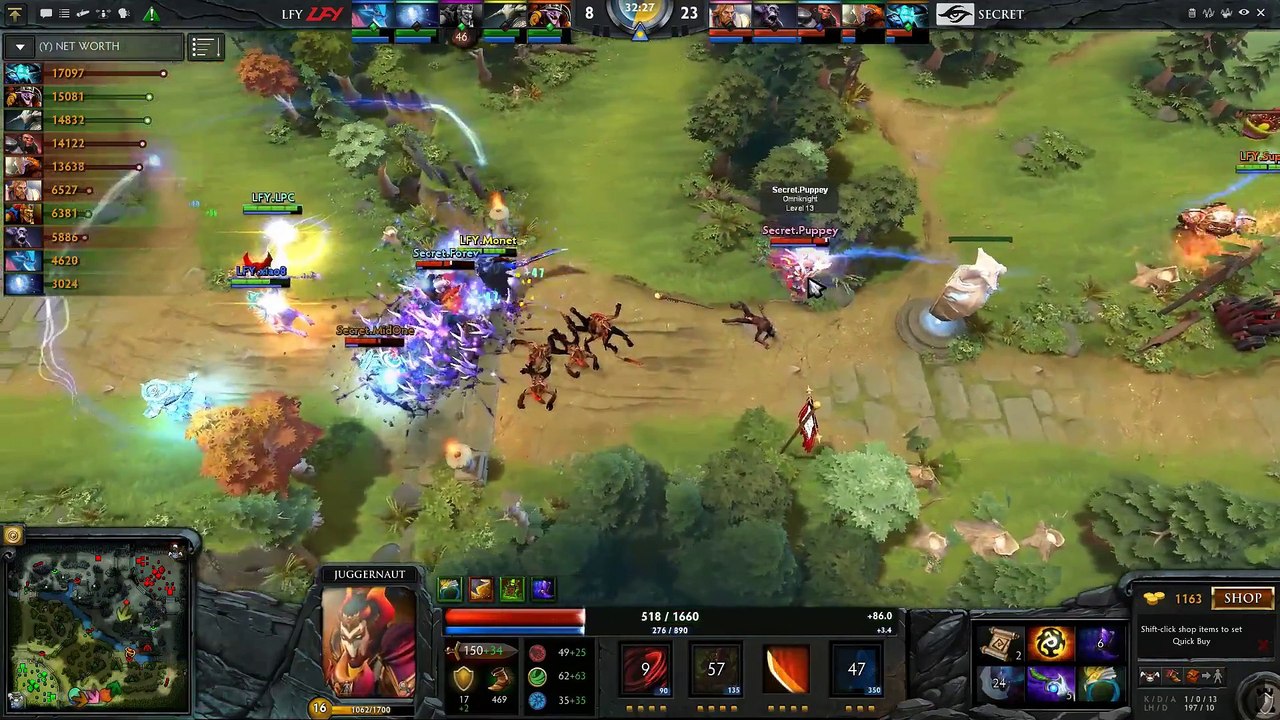 Team SECRET vs LGD.Forever Young - MDL 2016 Dota 2_8
