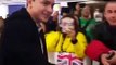 Alden Richards got mobbed by fans at heathrow Airport in London!