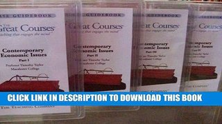 Collection Book Contemporary Economic Issues (The Great Courses Business   Economics Part 1-4, 24