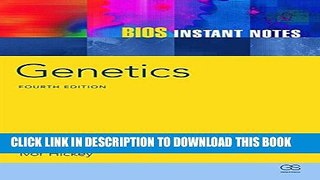 Collection Book BIOS Instant Notes in Genetics