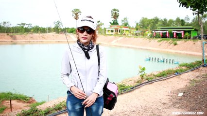 mancing kakap putih dengan kakak cantik 1