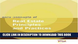[PDF] Core Concepts of Real Estate Principles and Practices Popular Collection