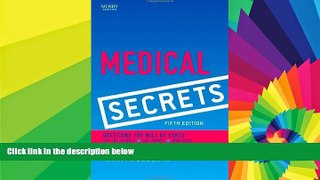 Big Deals  Medical Secrets, 5e  Free Full Read Most Wanted