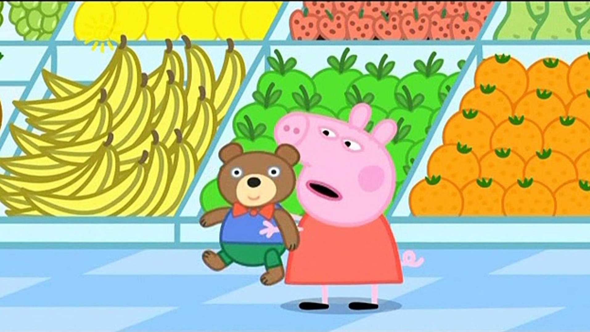 peppa pig and teddy