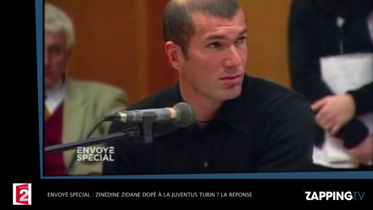 Envoyé Spécial : Zinédine Zidane dopé à la Juventus Turin ? La réponse