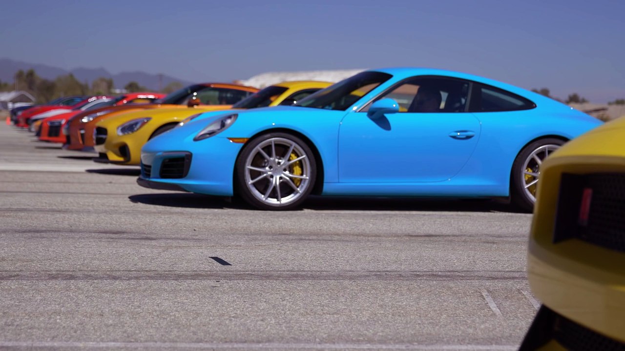 Les 12 plus belles voitures de 2016 dans une même course : Acura, Porsche, Aston, Audi, Jaguar, Nissan GTR, McLaren