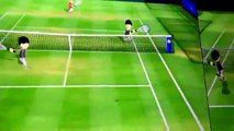 Un bug coince une partie de Tennis : gros échange sur Wii Sports LOL