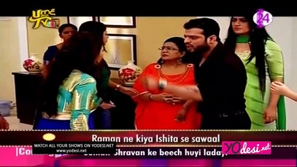 Raman-Ishita Ke Beech Hui Jhagda!! - YHM - 30th September 2016