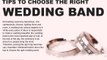 Some Suggestions to Select Wedding Bands