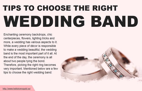 Some Suggestions to Select Wedding Bands