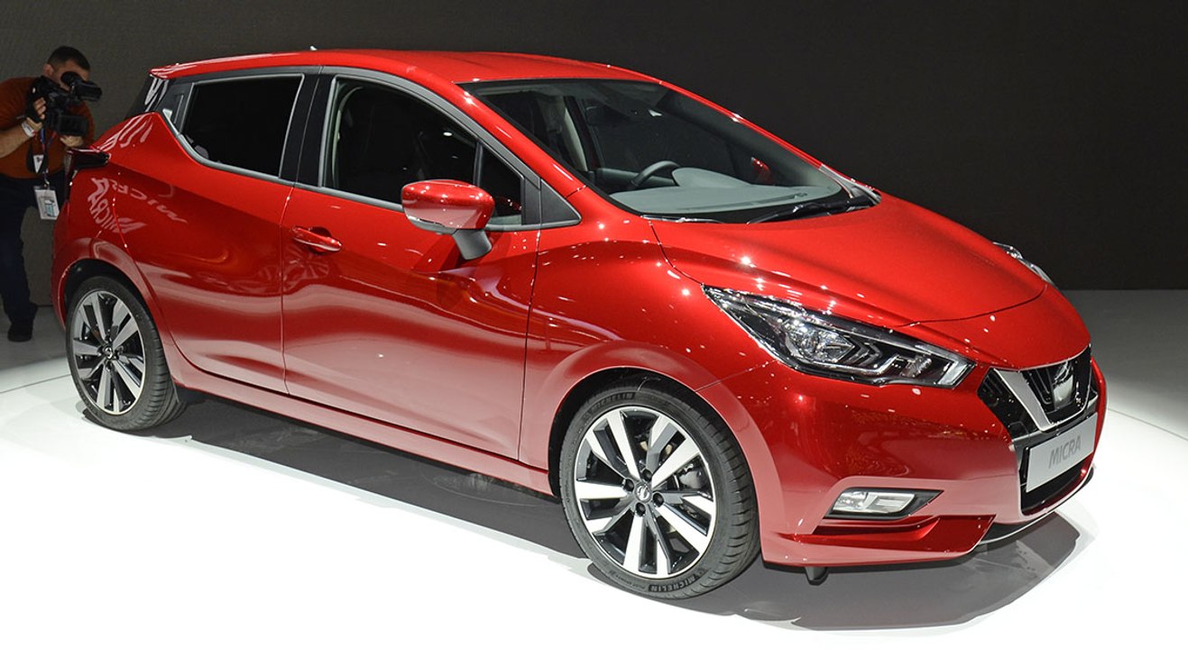 2017 Nissan Micra [MONDIAL DE L'AUTO] : la nouvelle citadine made in France se dévoile