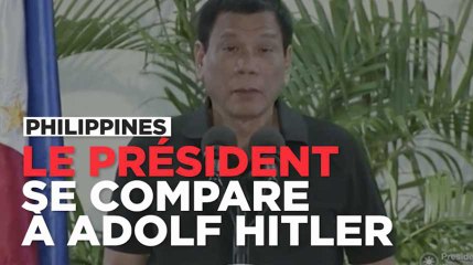 Philippines : le président Rodrigo Duterte se compare à Hitler