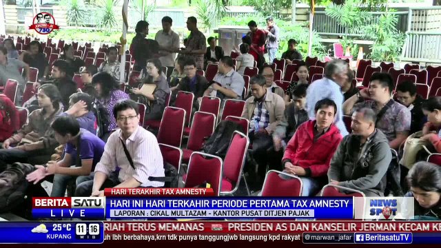 Jelang Penutupan Program, Tax Amnesty Sudah Terkumpul Rp 3.212 Triliun