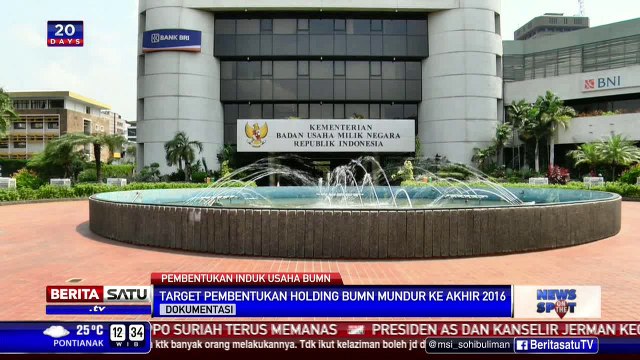 Menteri BUMN: Penerbitan Aturan Holding Perbankan Mundur dari Target