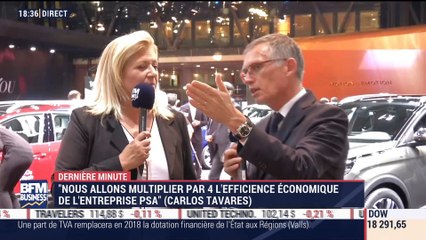 PSA: "Nous allons lancer pas moins de 26 nouveaux modèles sur le marché européen", Carlos Tavares - 29/09