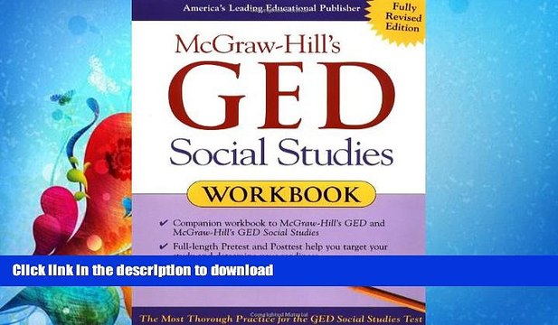 EBOOK ONLINE McGraw-Hill s GED Social Studies Workbook GET PDF