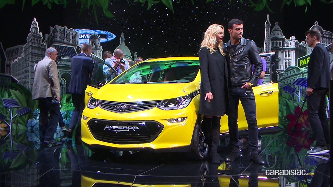 Opel Ampera-e : branchée - Mondial de l'auto 2016