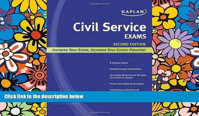 Big Deals  Kaplan Civil Service Exams (Kaplan Test Prep)  Best Seller Books Most Wanted