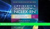 Big Deals  Lippincott Q A Review for NCLEX-RN (Lippincott s Q A Review for NCLEX-RN (W/CD))  Best