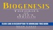 [PDF] Biogenesis: Theories of Life s Origin Full Colection