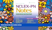 Big Deals  NCLEX-PN Notes: Course Review and Exam Prep (Davis s Notes Book)  Free Full Read Best