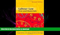 FAVORIT BOOK Labour Law: Text and Materials (Second Edition) READ EBOOK