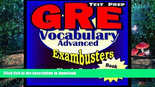 FAVORITE BOOK  GRE Test Prep Advanced Vocabulary 2 Review--Exambusters Flash Cards--Workbook 2 of
