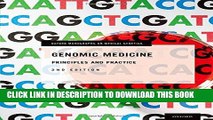 [PDF] Genomic Medicine: Principles and Practice (Oxford Monographs on Medical Genetics) Full Online