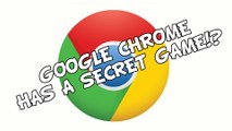 Google Chrome Has A Secret Game!? - The Secret Dinosaur Game - Google Chrome Easter Egg