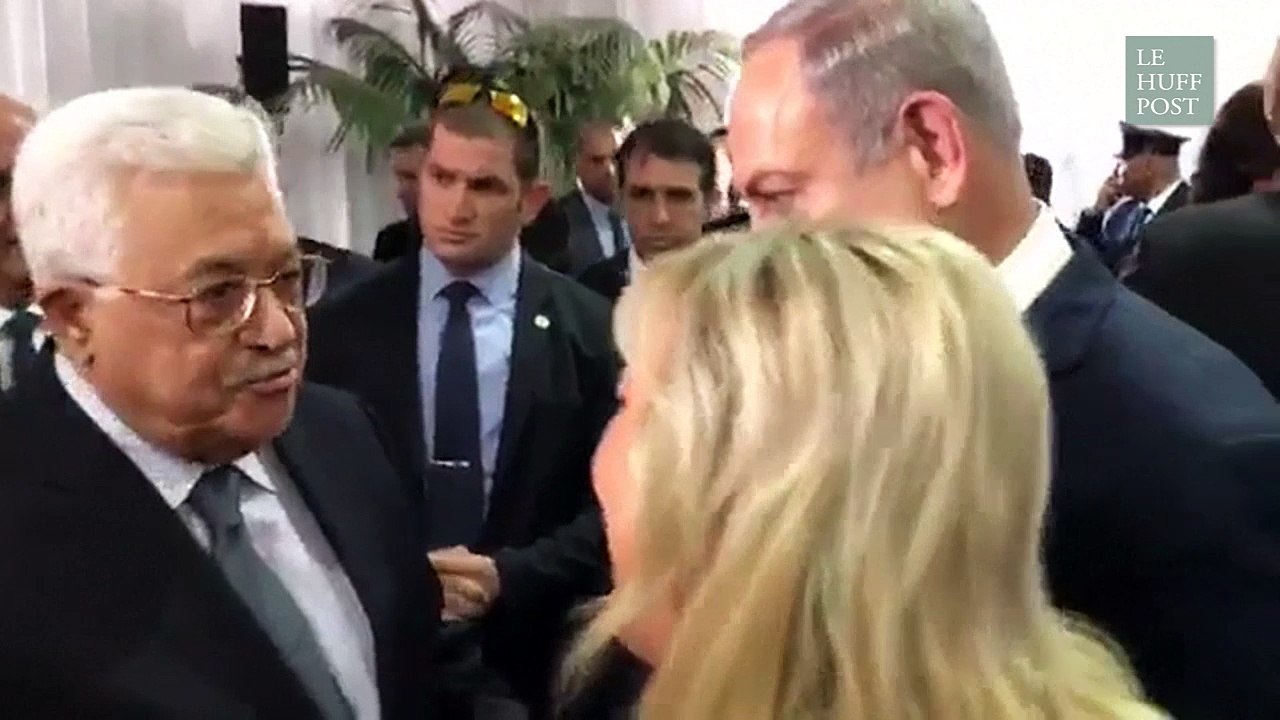 La poignée de main de Mahmoud Abbas et Benjamin Netanyahu