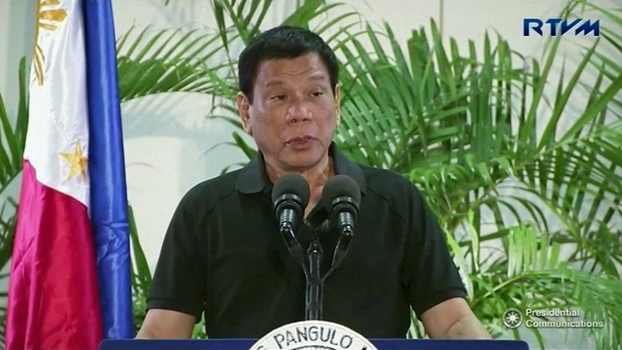 Philippines' Duterte compares himself to Hitler