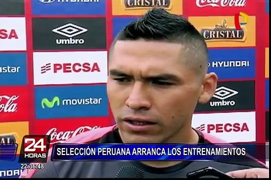 Perú ya entrena pensando en los duelos ante Argentina y Chile