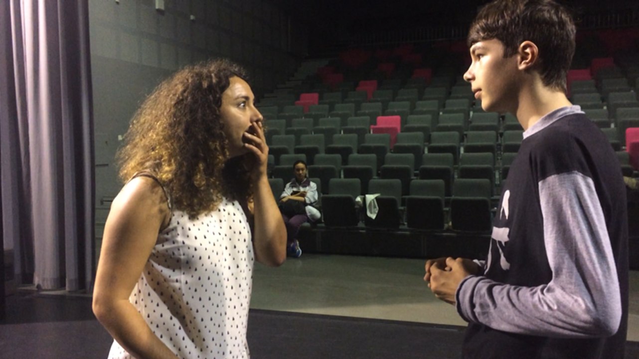 Atelier de théâtre d'improvisation avec les ados de Ty  catch Impro