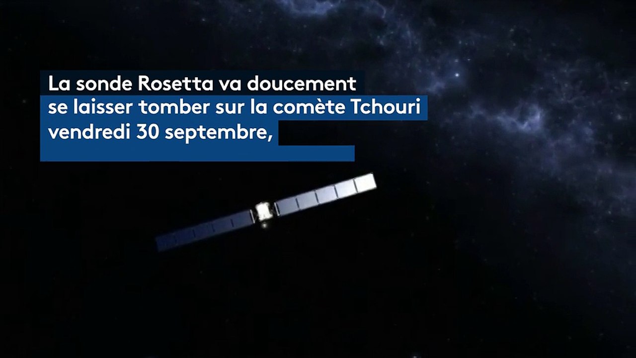 Bye bye Rosetta : la fin d'une odyssée spatiale