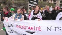 Decenas de miles de personas se manifiestan en Bruselas contra la austeridad