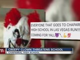 Creepy clown threatens Chaparral High School students on Facebook