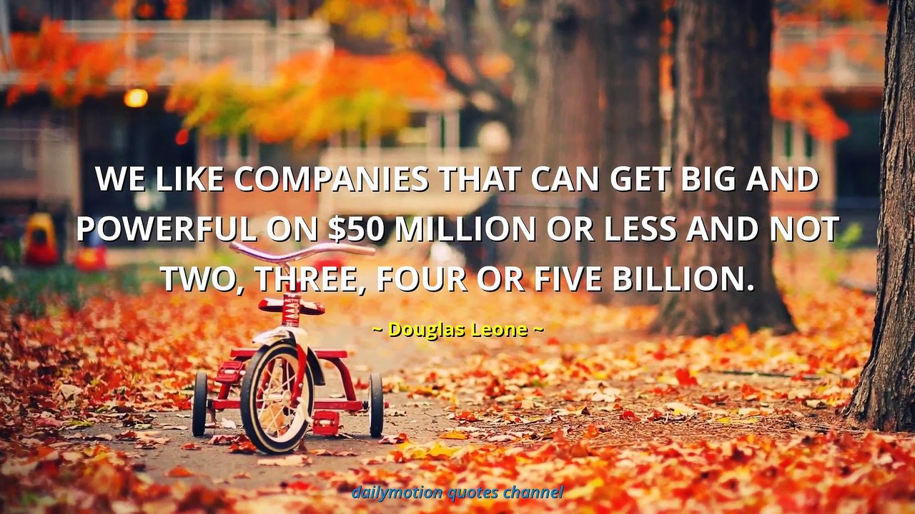 Douglas Leone Quotes #2