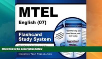 Big Deals  MTEL English (07) Flashcard Study System: MTEL Test Practice Questions   Exam Review