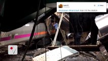 Packed Passenger Train Crashes Into New Jersey Station
