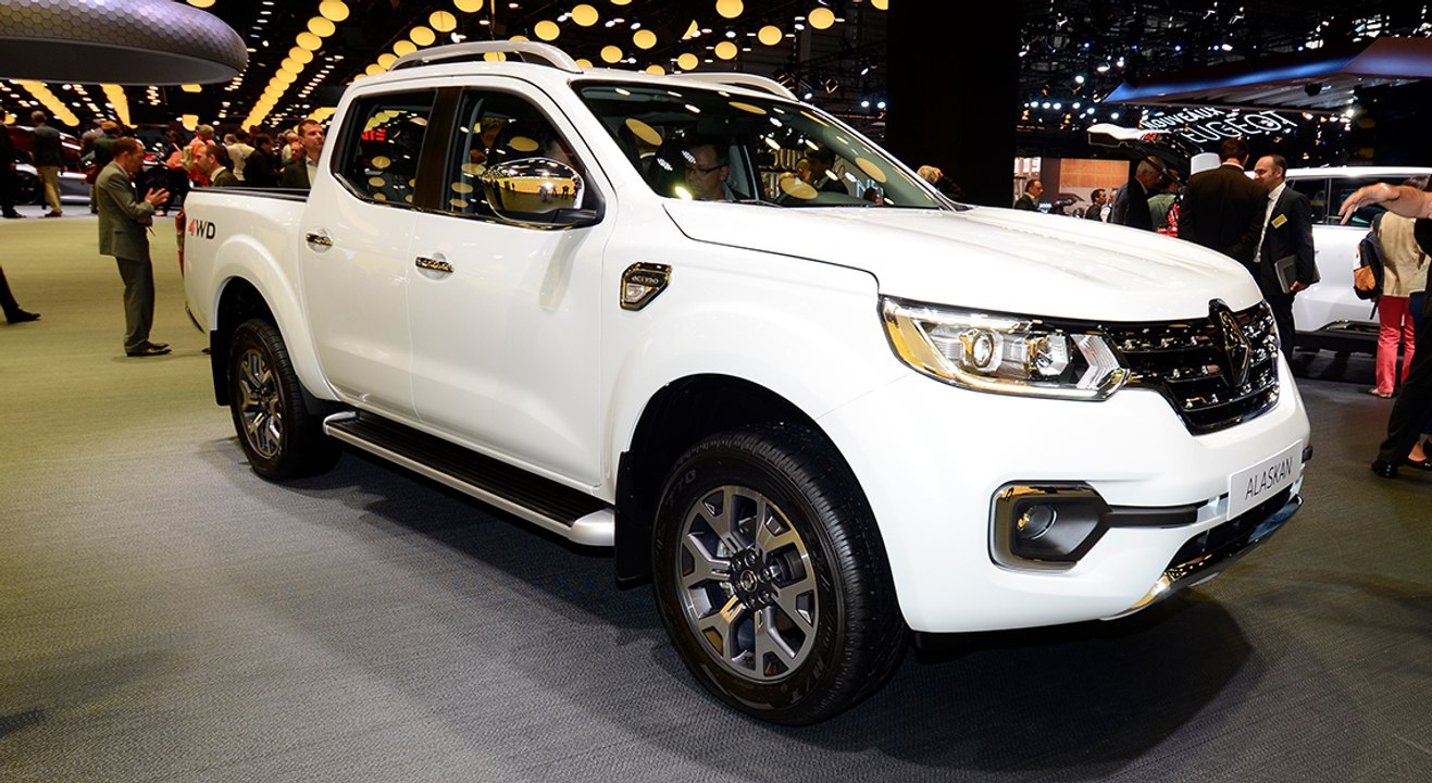 2017 Renault Alaskan [MONDIAL DE L'AUTOMOBILE] : le losange se met au pick-up
