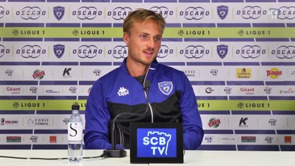 Nantes-Bastia : Conf. d'avant-match de P. Bengtsson