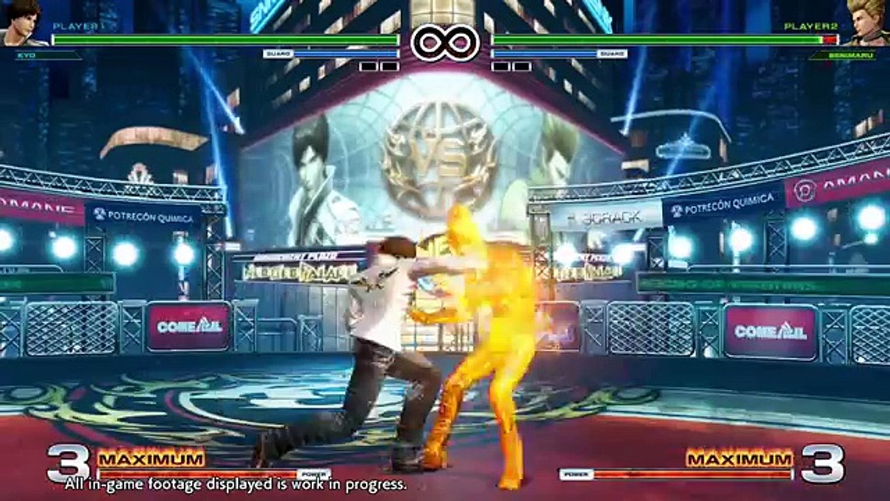 King of Fighters XIV Team Japan - PS4.mp4