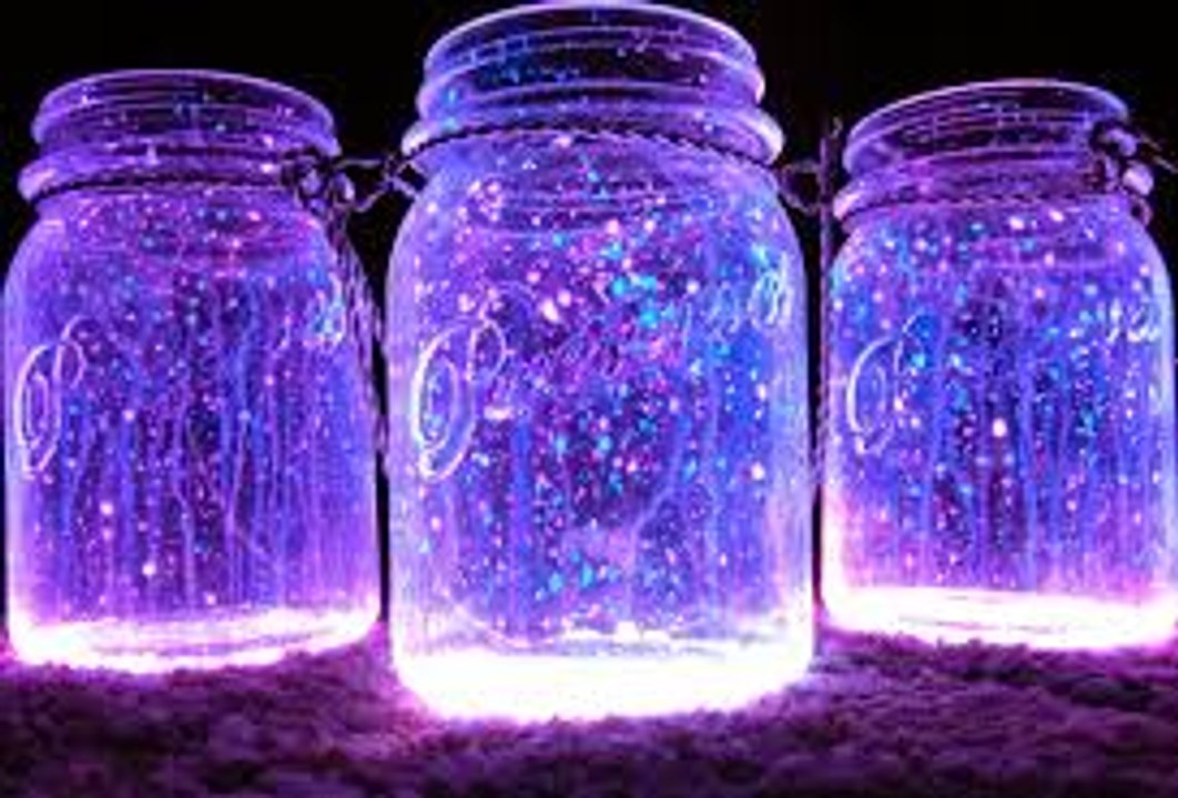 COMO HACER FRASCOS QUE BRILLAN EN LA OSCURIDAD-LUCES DE NEON-YOUTUBE