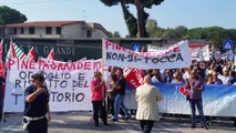 Castel Volturno (CE) - Rischio chiusura per la “Clinica Pineta Grande”, cittadini in protesta (30.09.16)