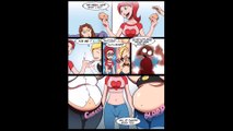 Fat and super fat anime girl collection 2  (The fattening process)