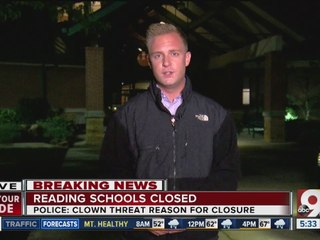 Clown threat closes Reading Community Schools