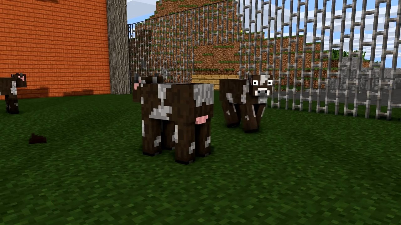Minecraft Animation : La vie de la vache