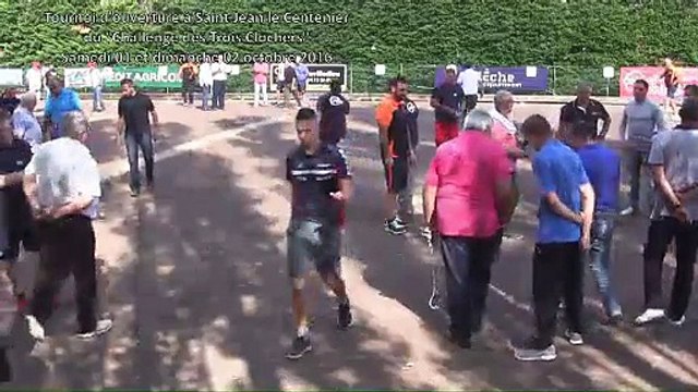 Tournoi d'ouverture du Challenge des Trois Clochers , Sport Boules, Saint Jean Le Centenier 2016