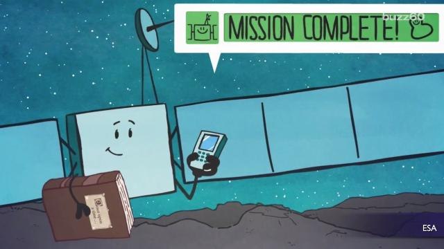 Historic Rosetta Spacecraft Crashes Into Comet